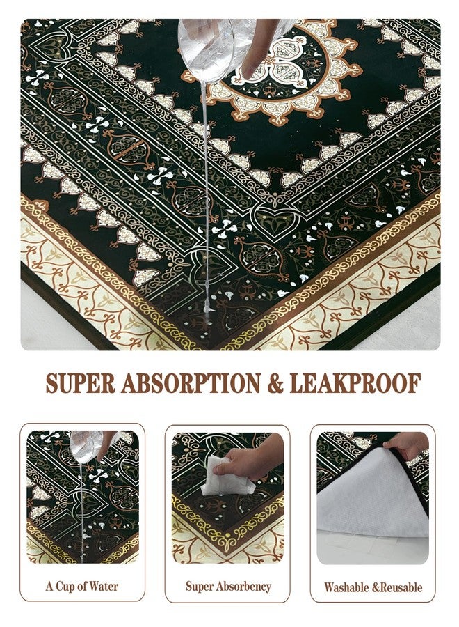 Qeils Washable Pee Pads for Dogs, 2 Pack Reusable Puppy Pads 36"x41" Super Absorbent Leakproof Dog Training Pads, Non-Slip Potty Pads for Crate, Floor, Couch, Whelping Pads Litter Mat Puppy Supplies - Image 2